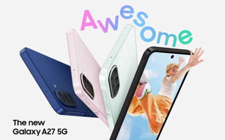 Samsung Galaxy A27 è finalmente ufficiale: ecco tutte le novità del nuovo smartphone