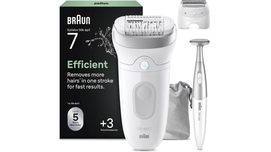 Braun Silk-Épil 7, l’epilatore elettrico oggi in offerta a meno di 100€