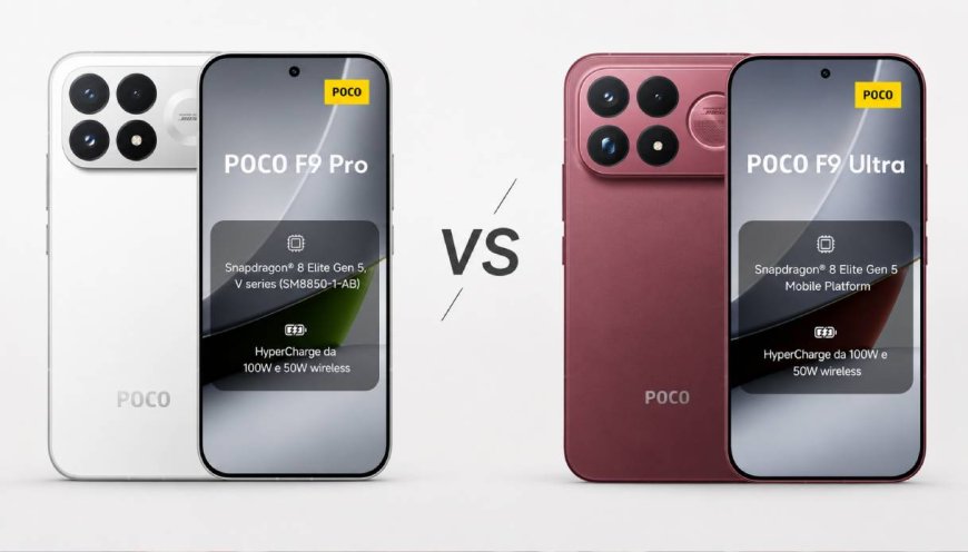 Poco F9 Pro vs. F9 Ultra: cosa cambia e quale conviene scegliere